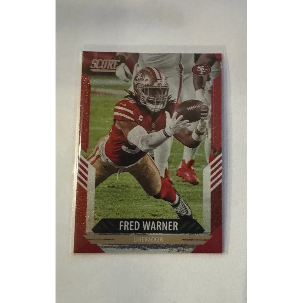 FRED WARNER‎ 2021 Panini Score RED SP /460 #262 - SAN FRANCISCO 49ers